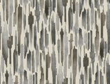 Pluie Charcoal Wallpaper with Modern Eclectic Watercolor Vertical Motif - York LM5403