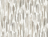 Pluie Light Neutral Wallpaper with Painterly Vertical Motif - York LM5404