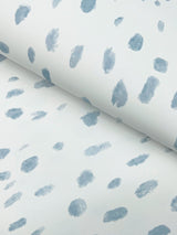 Tachette Sky Blue Wallpaper with Geometric Watercolor Spot Pattern - York LM5421