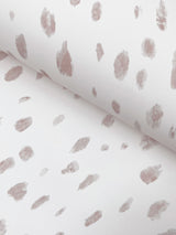 Tachette Terracotta Wallpaper with Geometric Brushstroke Pattern, Feature Wall Style - York LM5422