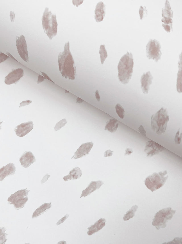 Tachette Terracotta Wallpaper with Geometric Brushstroke Pattern, Feature Wall Style - York LM5422