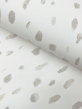 Tachette Taupe Wallpaper with Geometric Brushstroke Pattern - York LM5423