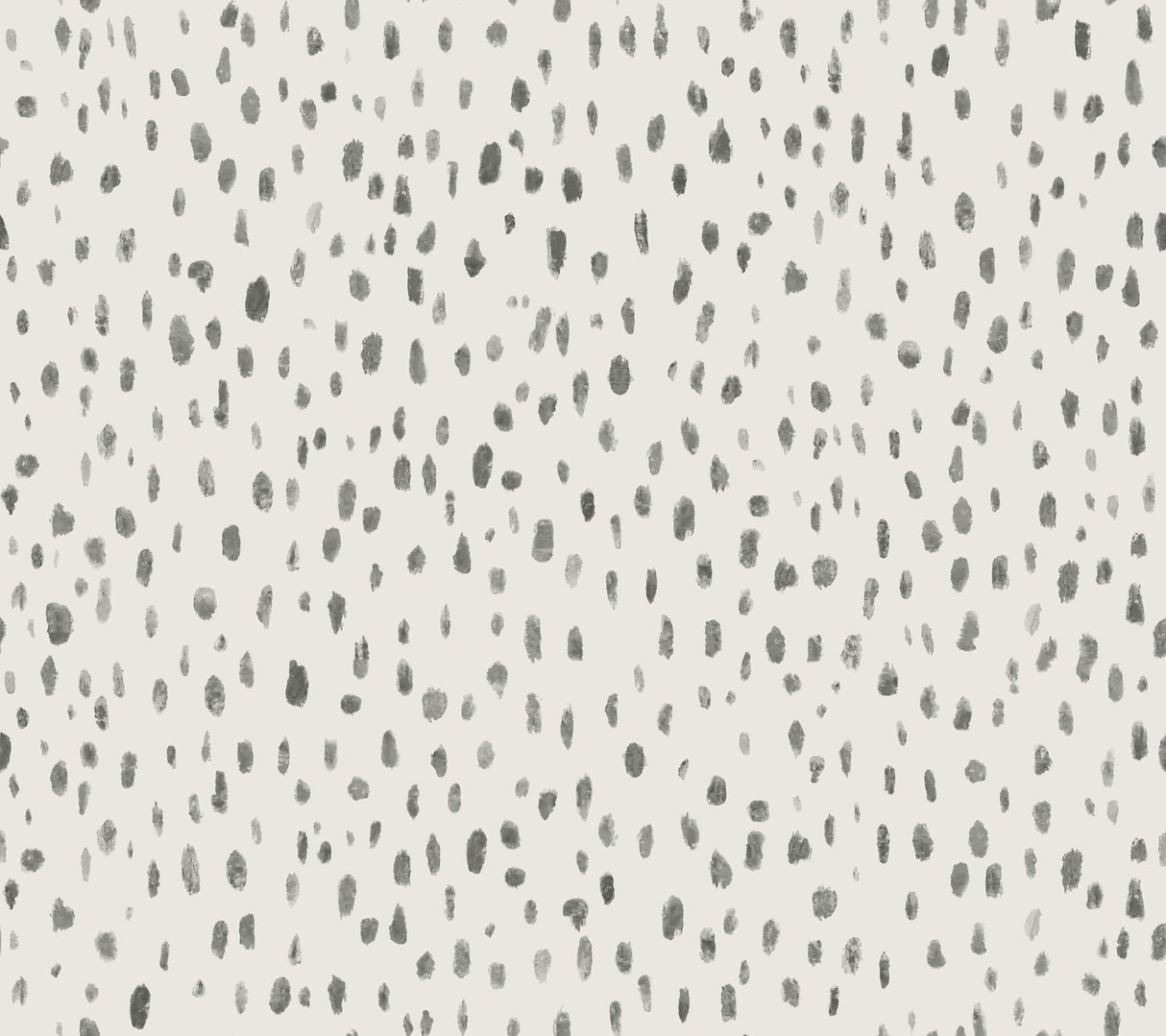Tachette Charcoal Wallpaper with Watercolor Dot Motif - York LM5424