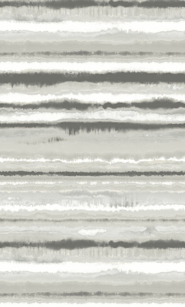 Edition Mural Neutral Wall Mural with Painterly Abstract Stripes - York LM5427M