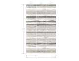 Edition Mural Neutral Wall Mural with Painterly Abstract Stripes - York LM5427M