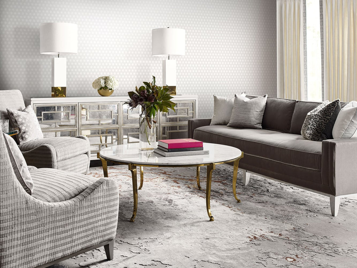 Cabana Wicker Gray and Eggshell by Luxe Retreat Coastal Wicker Wallpaper – Lillian August LN10200