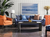 Linen Check Alabaster and Wrought Iron by Luxe Retreat Plaid & Check Wallpaper – Lillian August LN10700