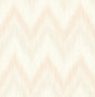 Regent Flamestitch Stringcloth wallpaper in Soft Melon and Arrowroot with subtle chevron flamestitch pattern, matte finish.