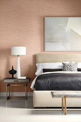 Reef Embossed Vinyl Melon by Luxe Retreat Textured Coastal Vinyl Wallpaper – Lillian August LN11301