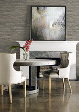 Washed Shiplap Dark Ash by Luxe Retreat Embossed Vinyl Wallpaper – Lillian August LN11608