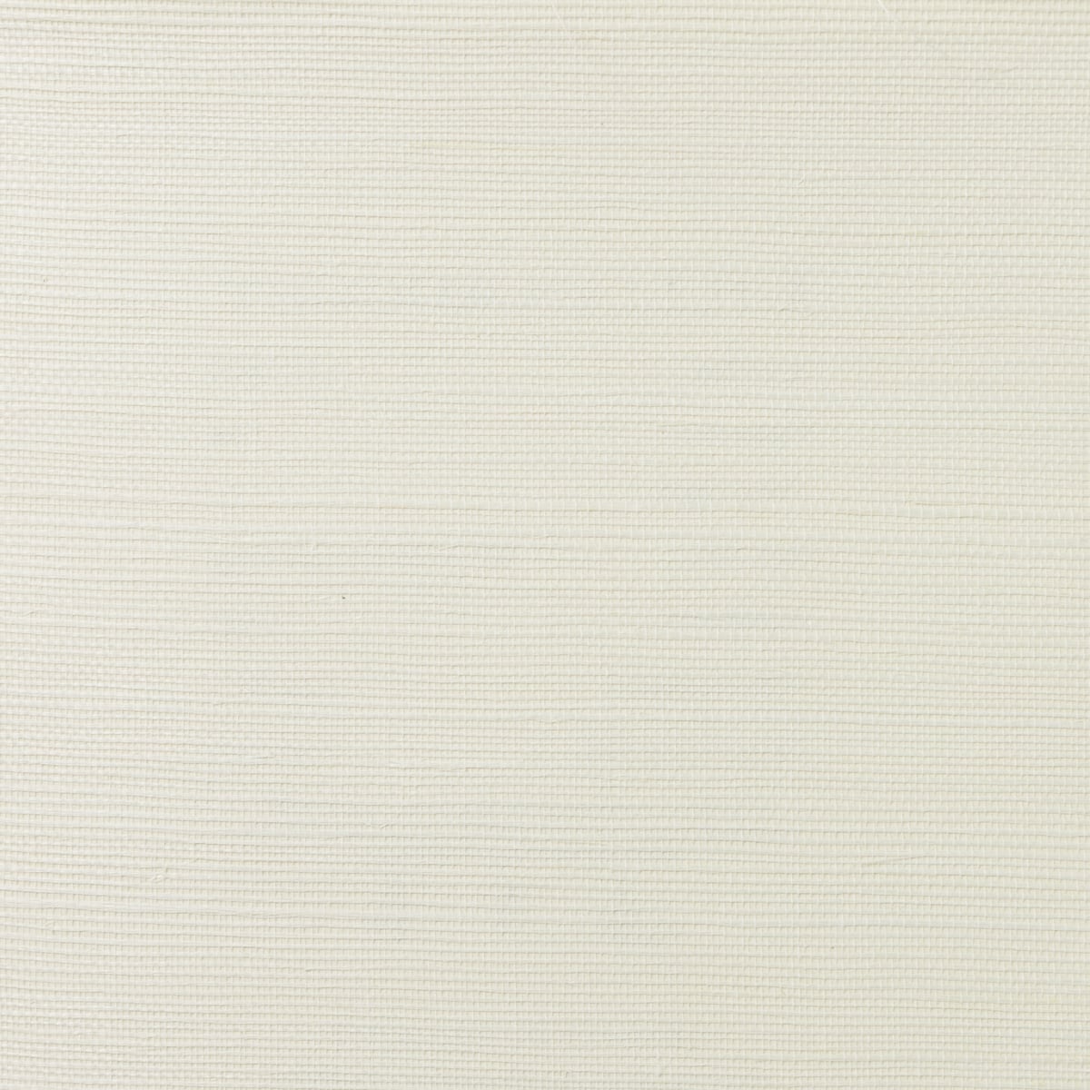 French Vanilla sisal grasscloth wallpaper texture in off-white with subtle woven horizontal and vertical fibers