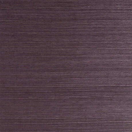Deep plum sisal grasscloth wallpaper texture