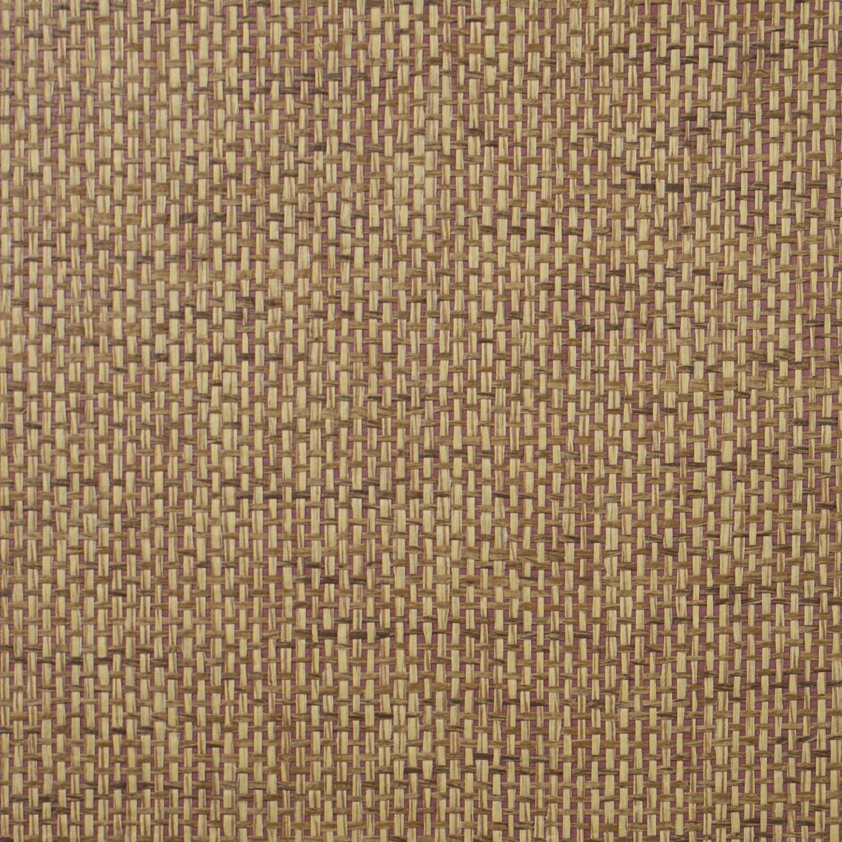 Paperweave Mesa & Redwood brown woven-look grasscloth wallpaper texture