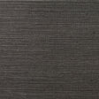 Onyx metallic sisal grasscloth wallpaper with woven texture