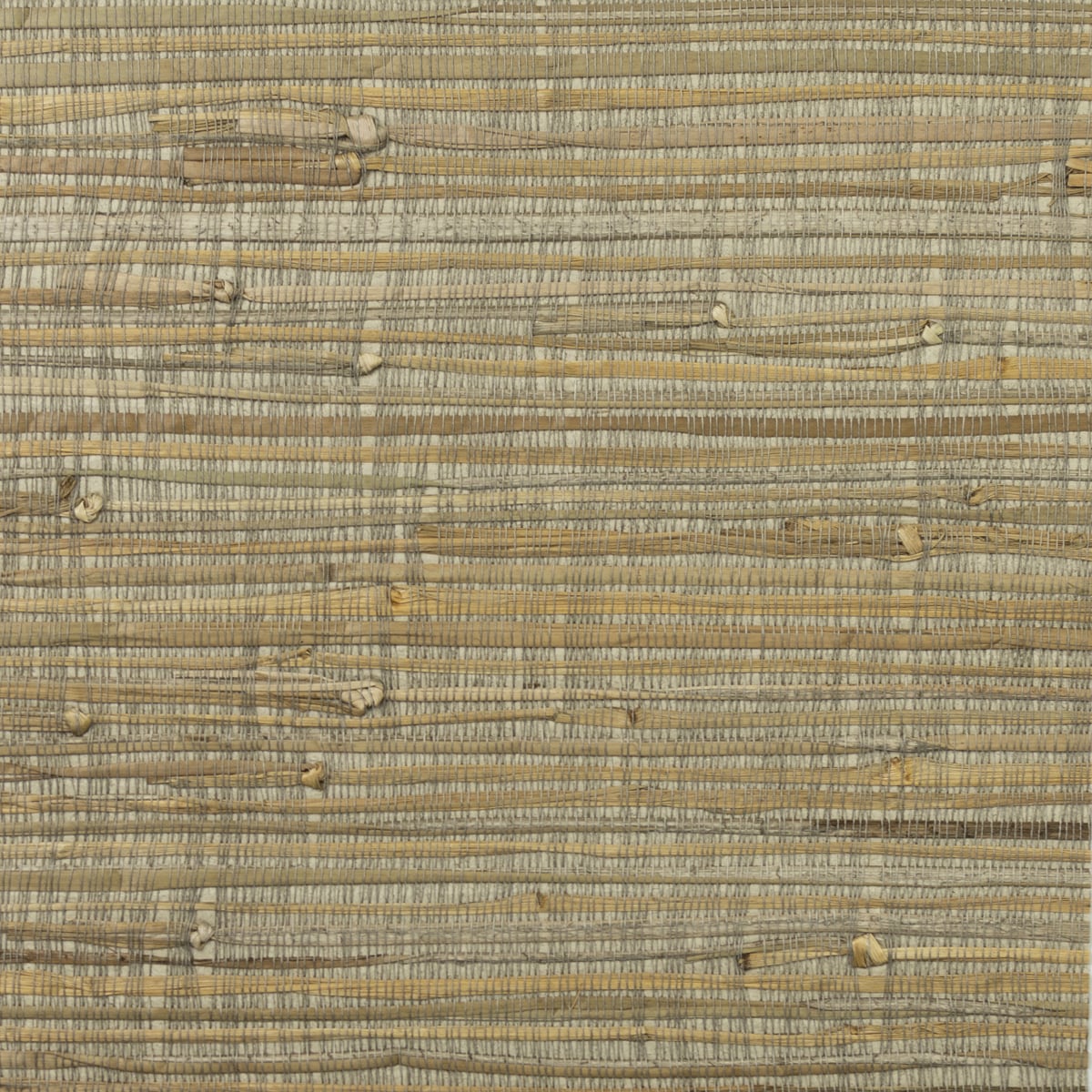 Lillian August Rushcloth grasscloth wallpaper in Wicker beige, woven natural texture