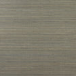 Lillian August Abaca grasscloth wallpaper in charcoal and sandstone with a subtle metallic finish