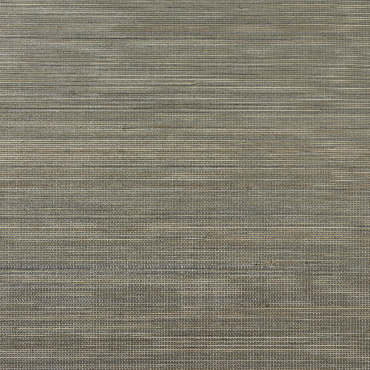 Lillian August Abaca grasscloth wallpaper in charcoal and sandstone with a subtle metallic finish