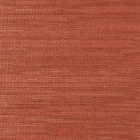 Blood orange sisal grasscloth wallpaper texture