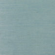 Aquamarine sisal grasscloth wallpaper with subtle woven texture
