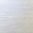 Metallic silver and ivory sisal grasscloth wallpaper texture