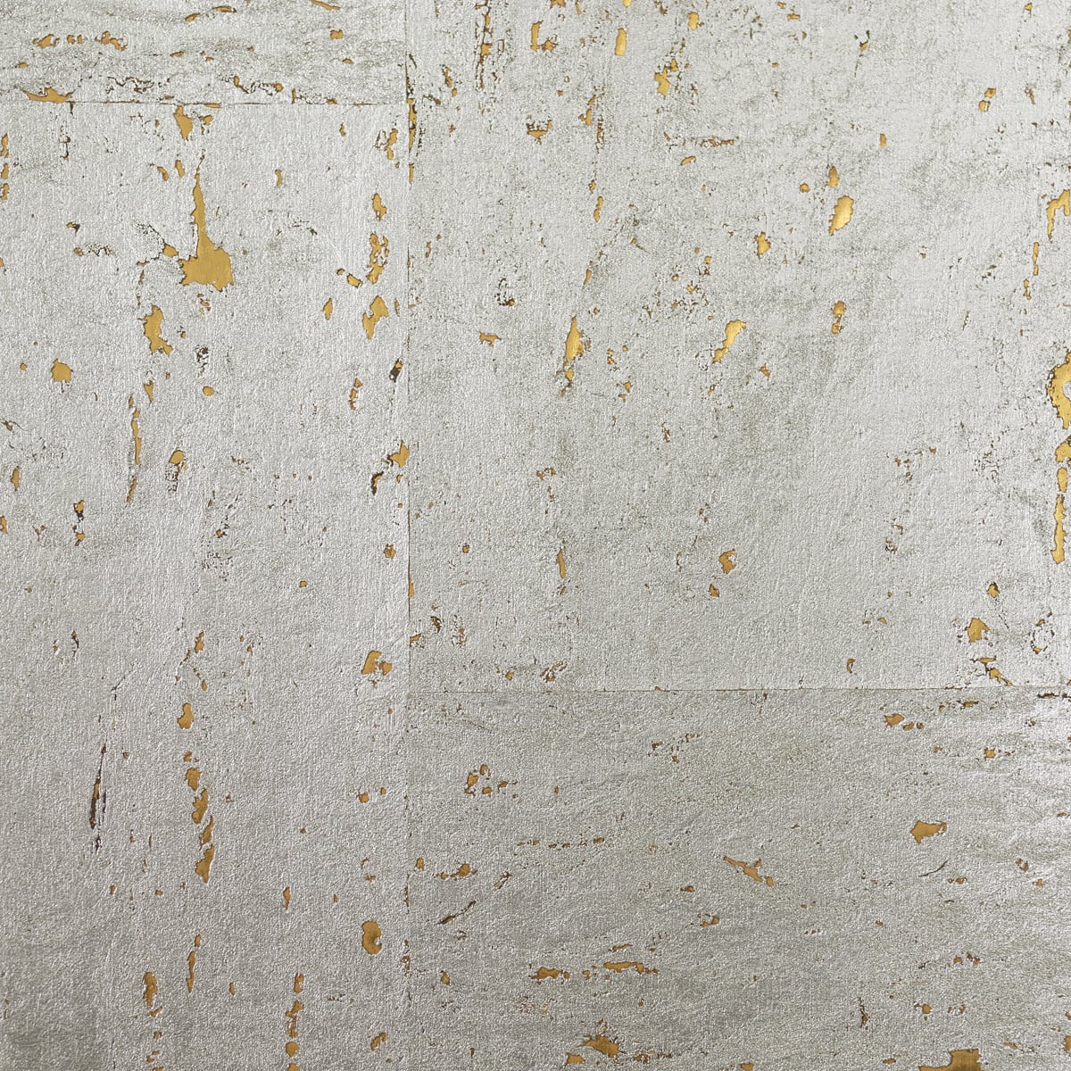 Cork Silver Birch & Metallic Gold by Lillian August Grasscloth Binder Cork Grasscloth Wallpaper – Lillian August LN11859 -Sample