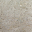 Metallic silver and gray cork grasscloth wallpaper with natural cork texture and subtle shimmer