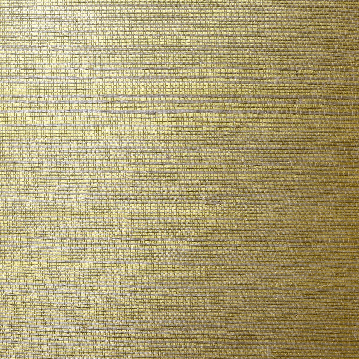 Metallic gold and aloe sisal grasscloth wallpaper texture