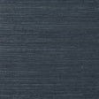 Marine blue sisal grasscloth wallpaper texture
