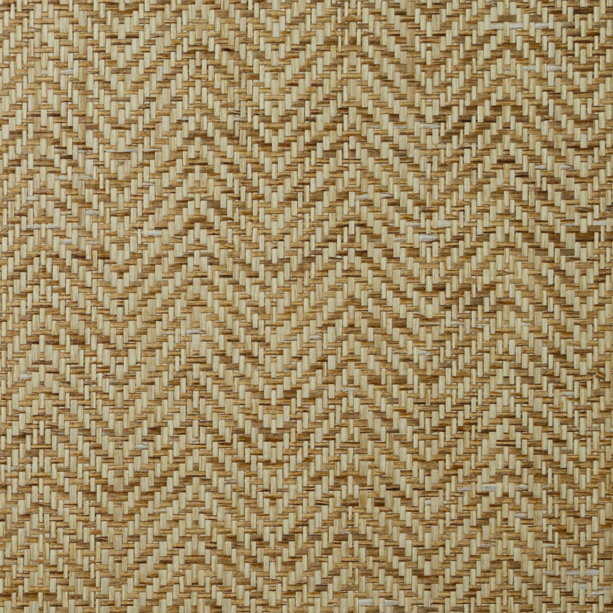 Brown Sugar paperweave grasscloth wallpaper with a woven basket-like texture in warm tan and brown tones.