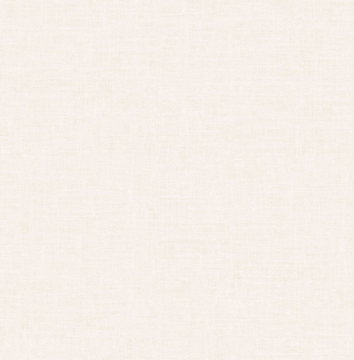 Faux Linen wallpaper in ivory with subtle linen texture