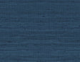 Luxe Weave Coastal Blue peel and stick wallpaper with woven grasscloth-look texture in deep blue tones.
