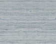 Luxe Weave peel and stick wallpaper in Skylight blue with woven grasscloth texture