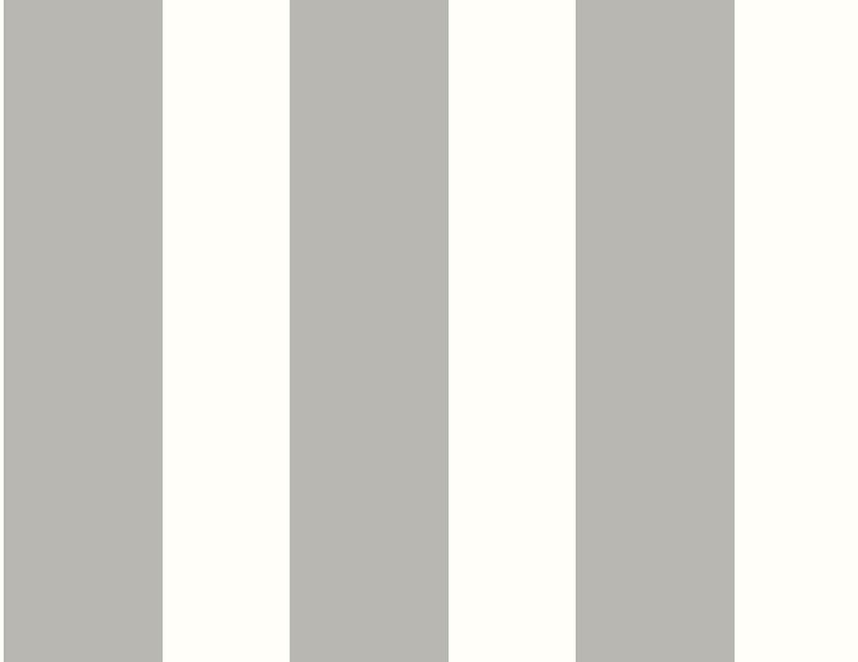 Designer Stripe Argos Grey peel and stick striped wallpaper by Lillian August