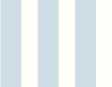 Blue and white striped peel and stick wallpaper sample (Designer Stripe, Hampton Blue)