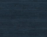 Denim blue rustic shiplap wood plank peel and stick wallpaper