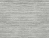 Luxe Sisal Harbor Mist textured grey grasscloth-look peel and stick wallpaper