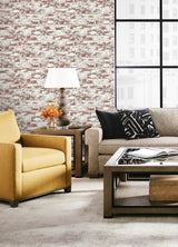 Soho Brick Terra Cotta by Lillian August Peel and Stick Brick Wallpaper – Lillian August LN20901