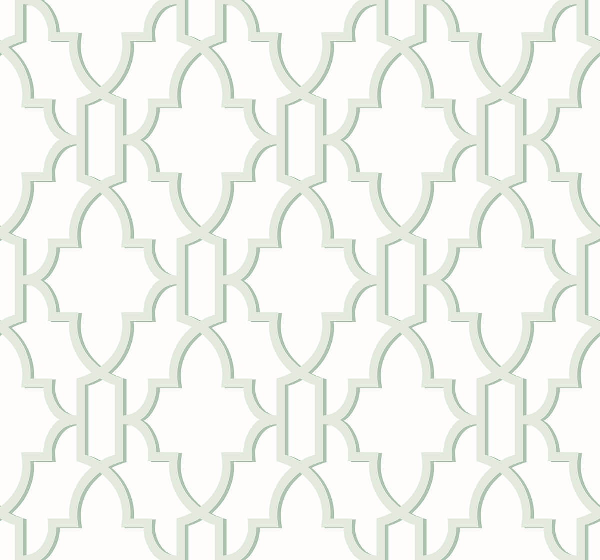 Coastal Lattice Seaglass by Lillian August Peel & Stick Geometric Wallpaper – Lillian August LN21104