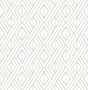 Boho Grid Argos Grey & Yellow peel and stick geometric wallpaper with dotted diamond grid pattern.