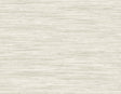 Off-white faux grasscloth stria texture vinyl wallpaper in Chantilly