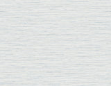 Blue Haze faux grasscloth stria vinyl wallpaper with matte finish