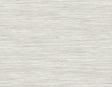 Light cream and gray striated faux grasscloth wallpaper