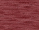 Berry red faux grasscloth (stria) texture wallpaper