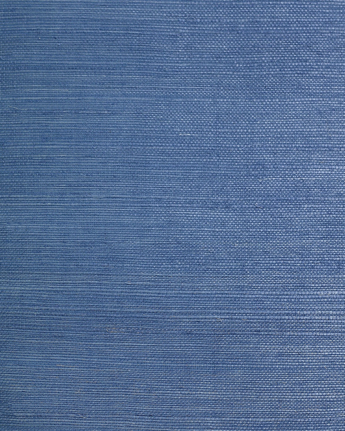 Blue sisal grasscloth texture wallpaper in the Nile colorway