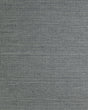 Simute Sisal grasscloth wallpaper in stone gray with a woven texture