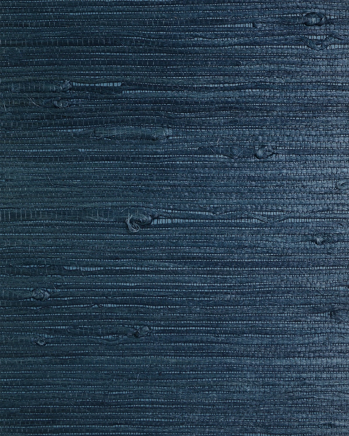 Marine blue heavy tightweave jute grasscloth wallpaper texture
