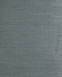 Regular Weave Sisal grasscloth wallpaper in Smokey Aqua