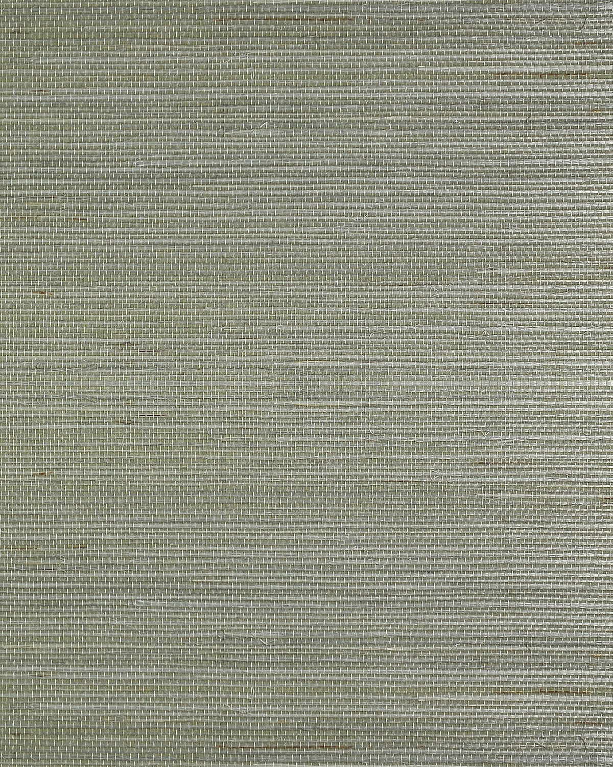 Silver green sisal grasscloth wallpaper texture