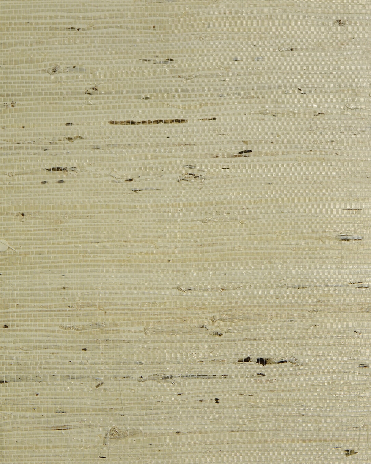 Close-up of Tightweave Arrowroot grasscloth wallpaper in Summer White with natural woven texture.