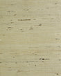 Close-up of Tightweave Arrowroot grasscloth wallpaper in Summer White with natural woven texture.